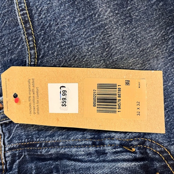 Levi’s 505 Regular Straight Leg Jeans Size 32 x 32 NWT - Picture 8 of 10
